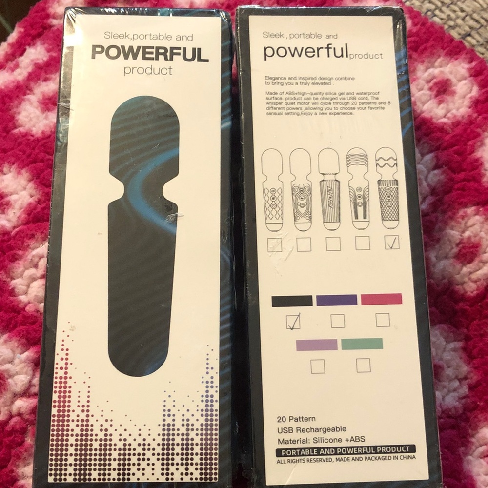 POWERFUL Sleek Portable Massager - Black